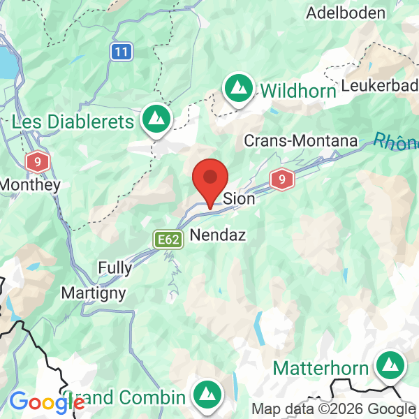 Carte de l'activité