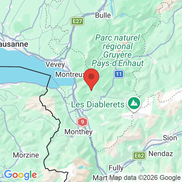 Prévisualisation de la carte