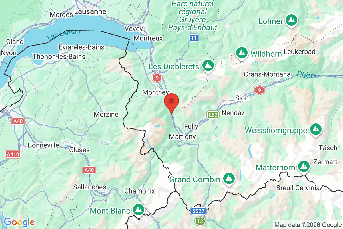 Carte de l'activité