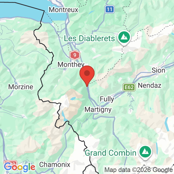 Carte de l'activité