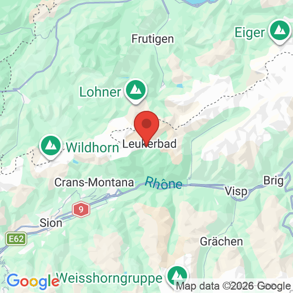 Carte de l'activité