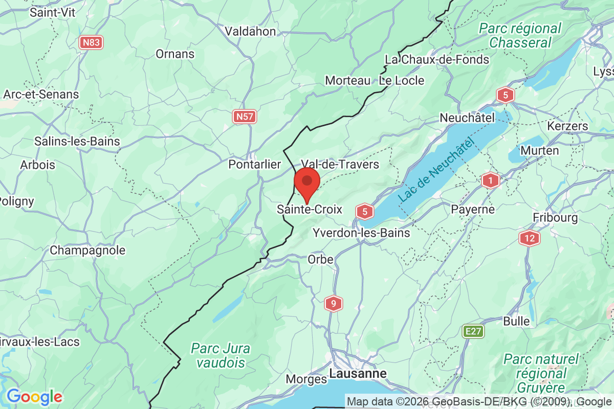 Carte de l'activité