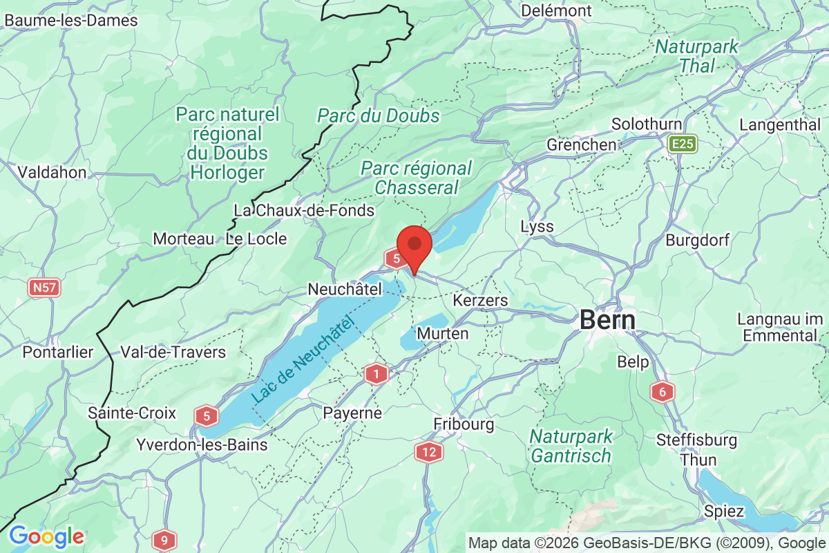 Carte de l'activité
