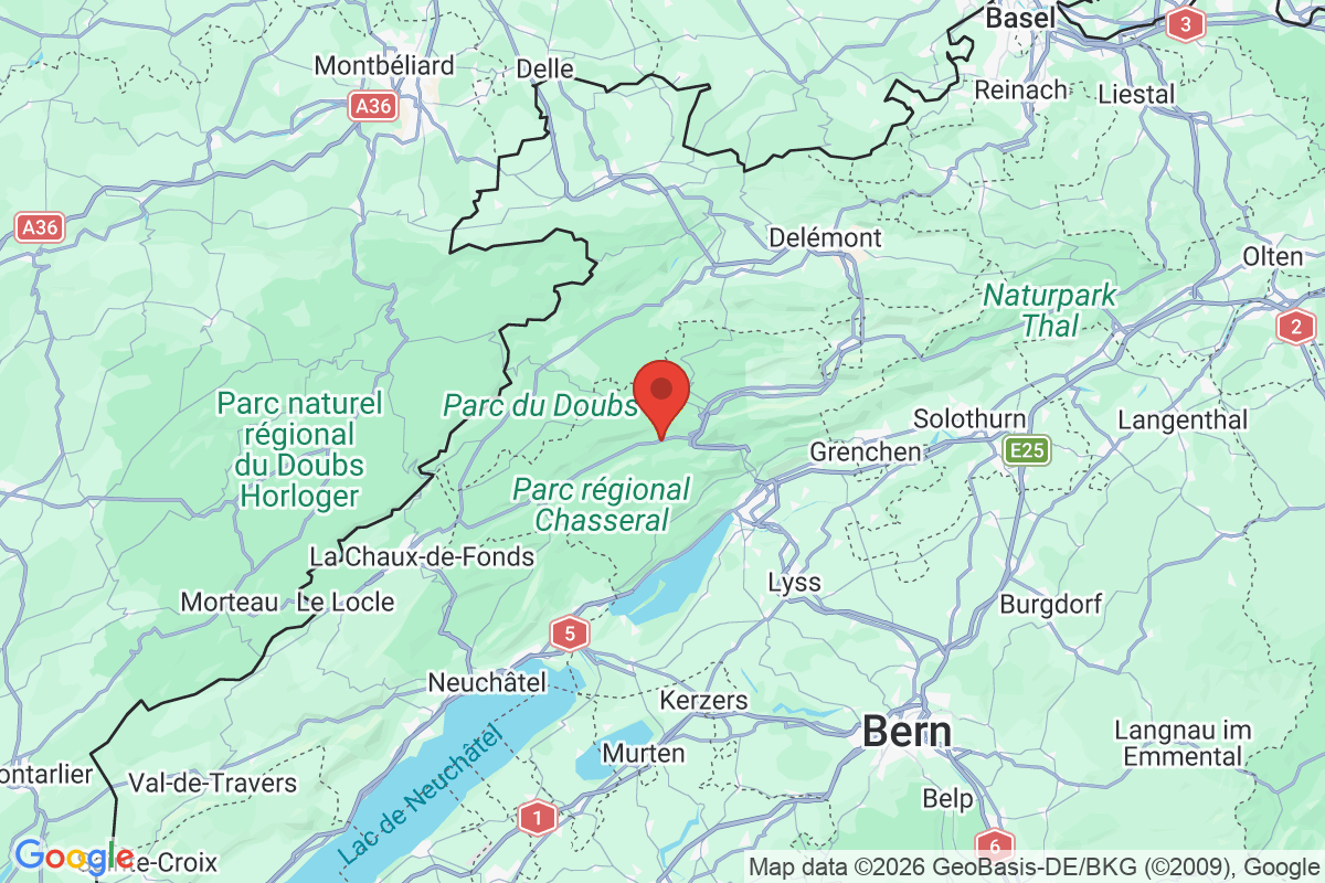 Carte de l'activité
