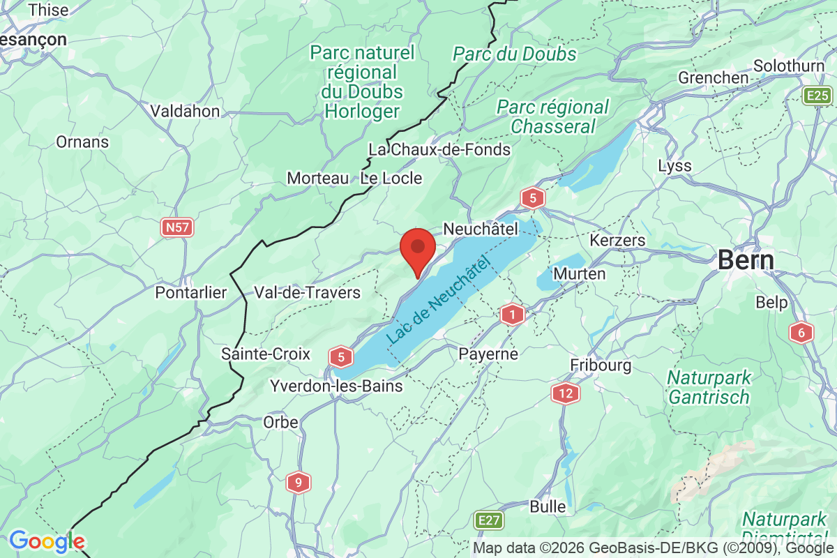 Carte de l'activité