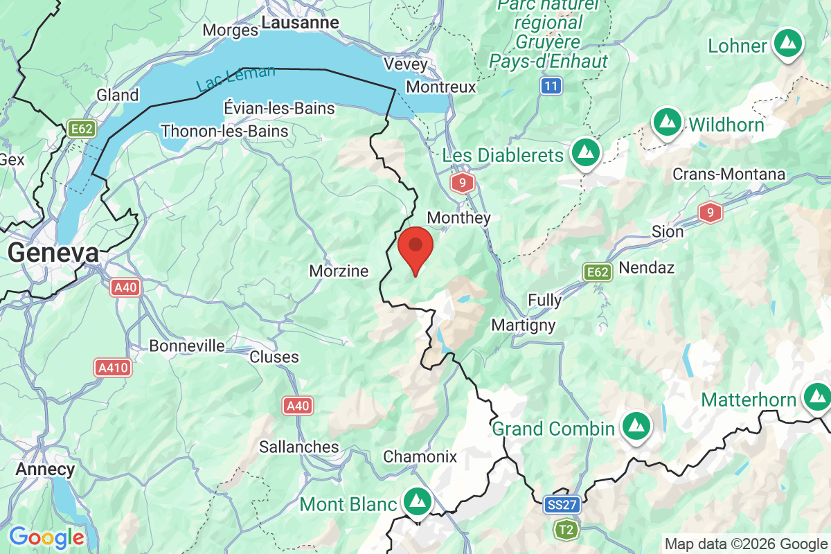 Carte de l'activité