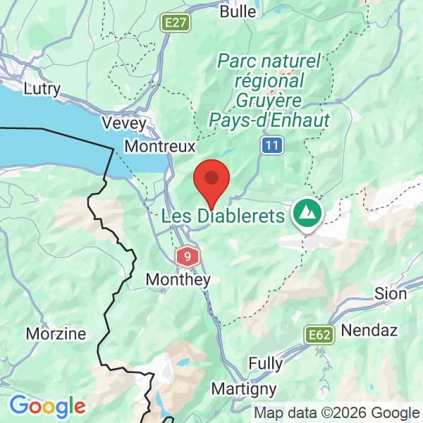 Carte de l'activité