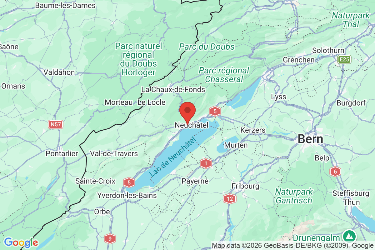 Carte de l'activité
