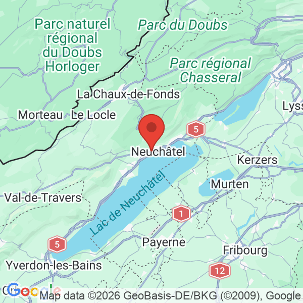 Carte de l'activité