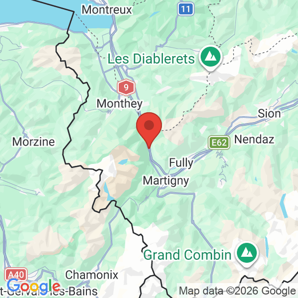 Carte de l'activité