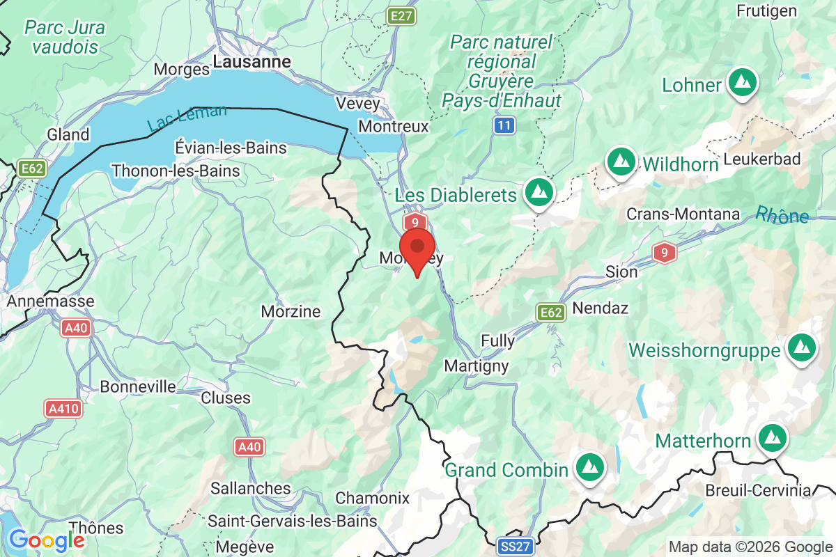 Carte de l'activité