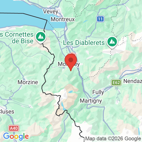 Carte de l'activité