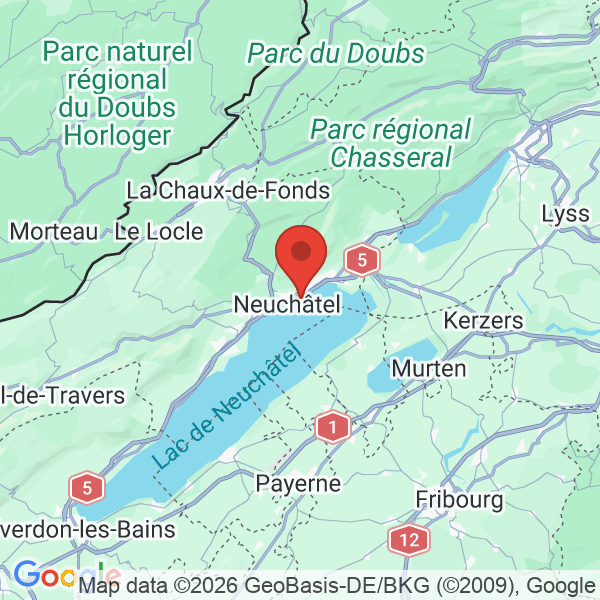 Carte de l'activité