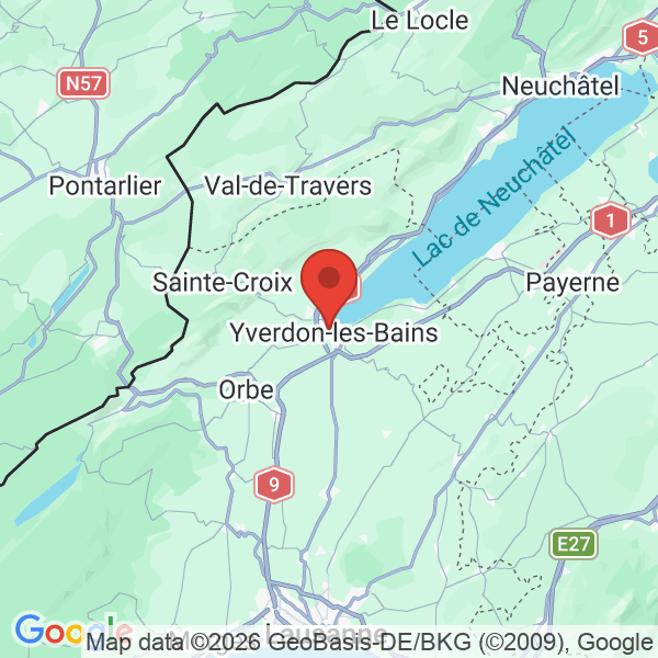 Carte de l'activité