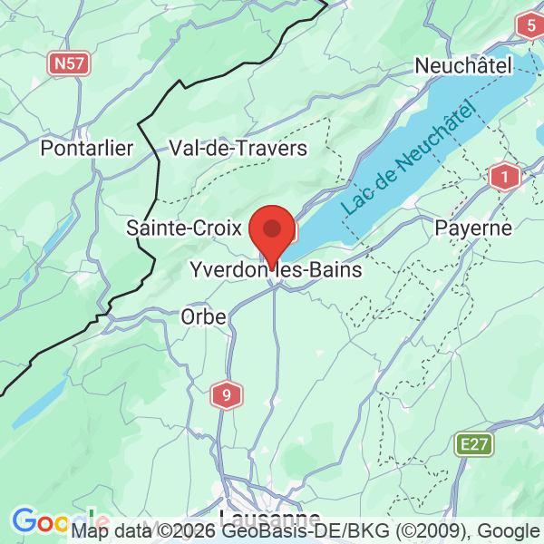 Carte de l'activité