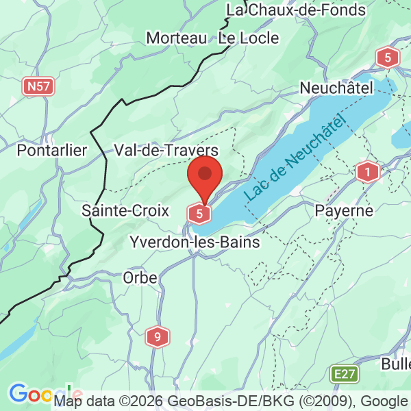 Carte de l'activité