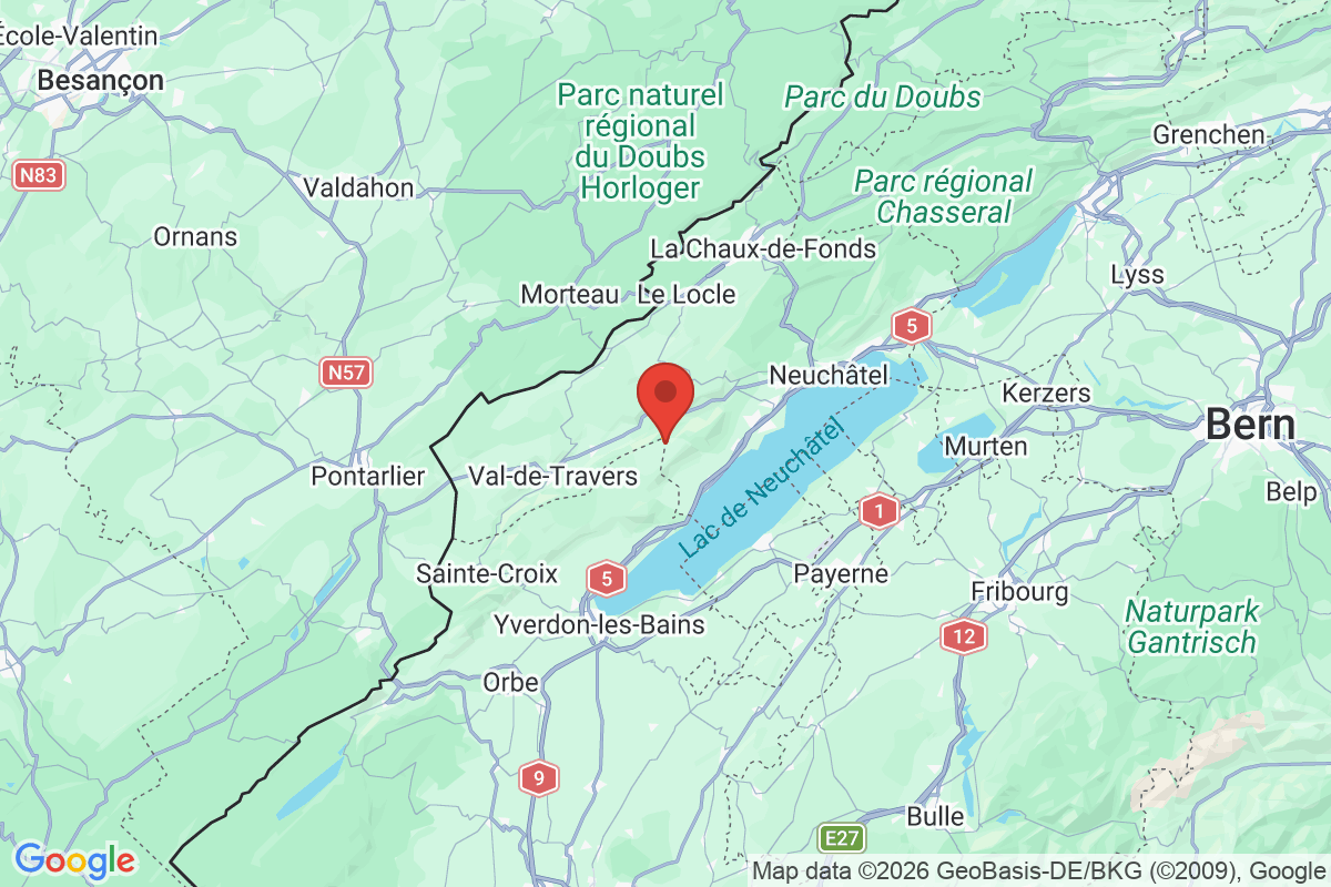 Carte de l'activité