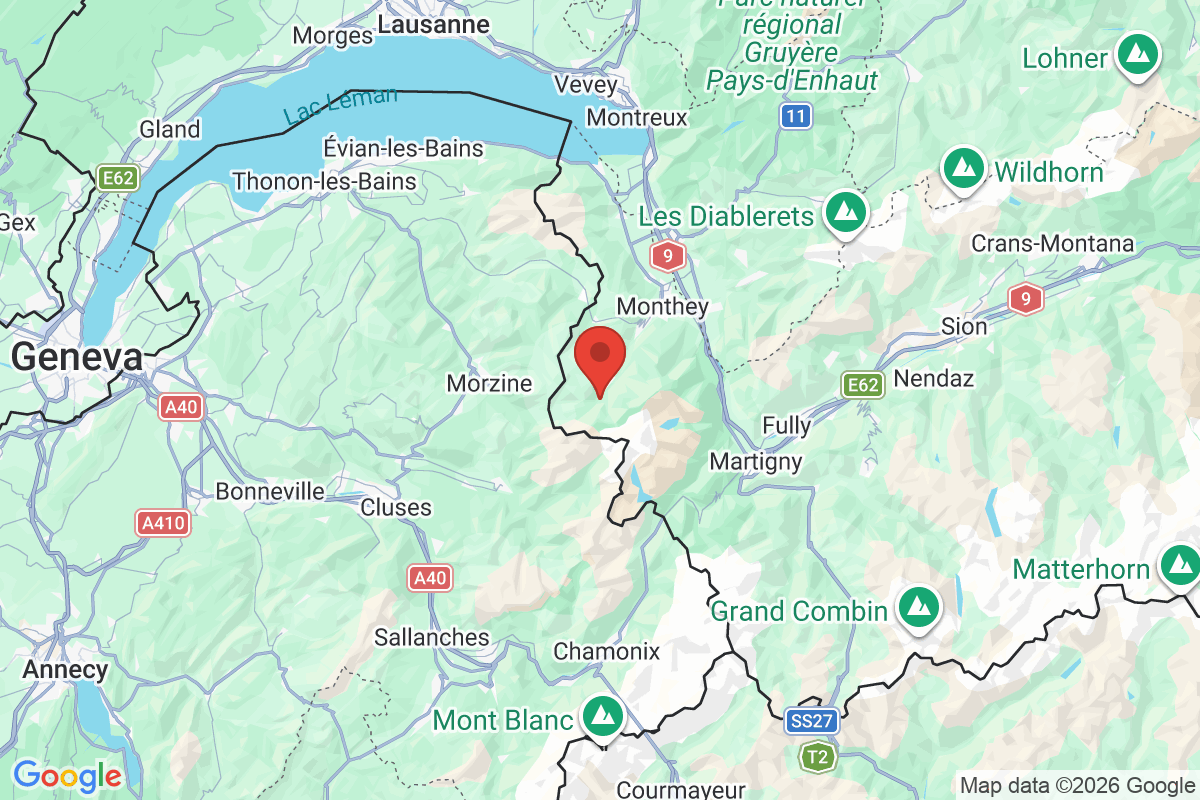 Carte de l'activité