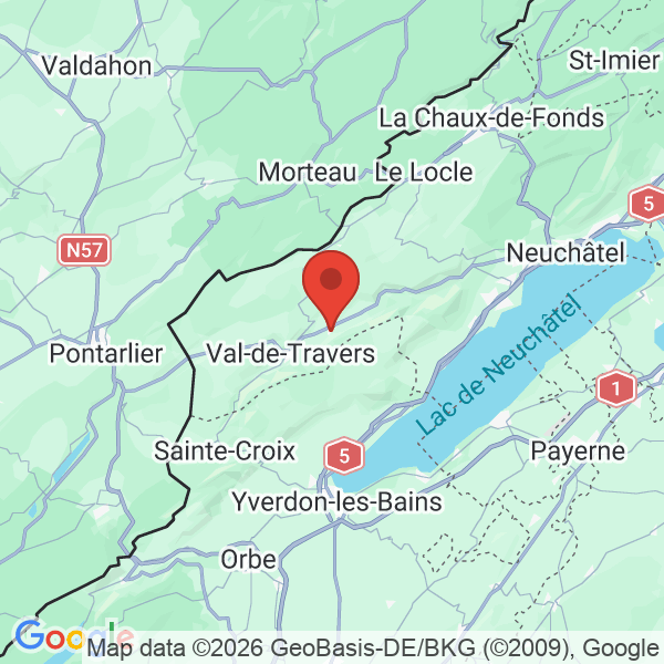 Carte de l'activité