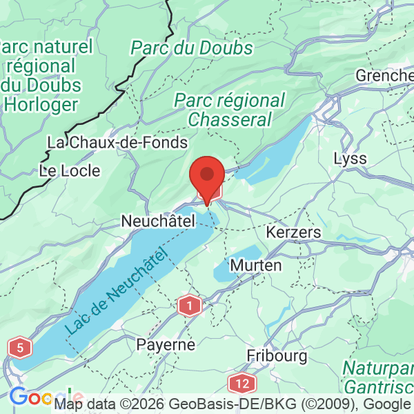 Carte de l'activité