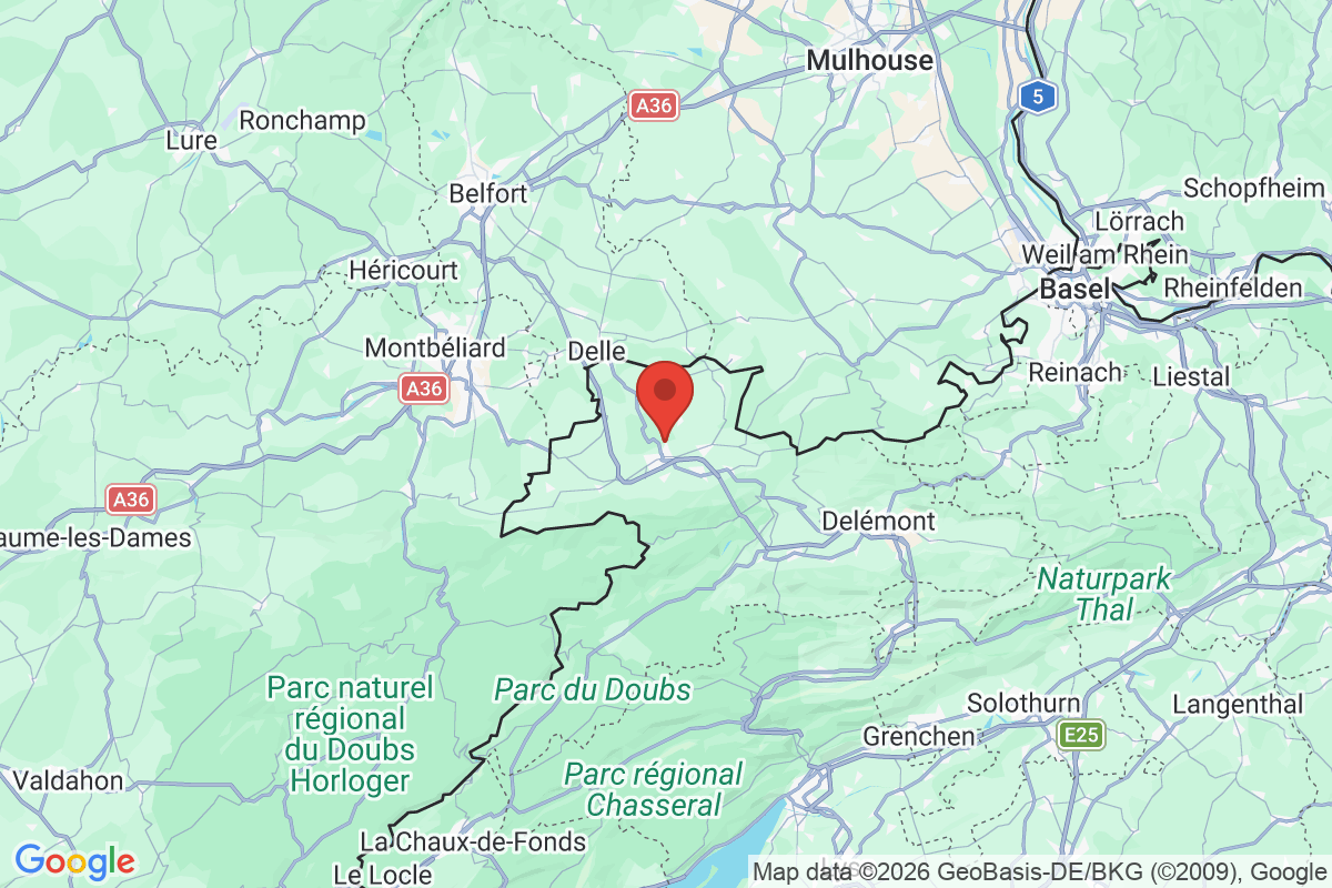 Carte de l'activité
