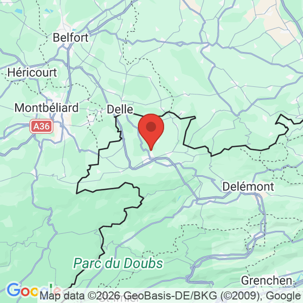 Carte de l'activité