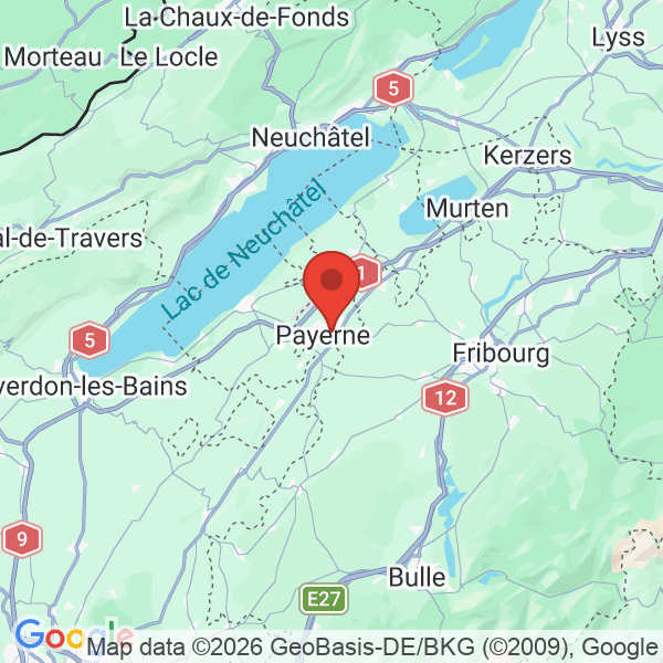 Carte de l'activité