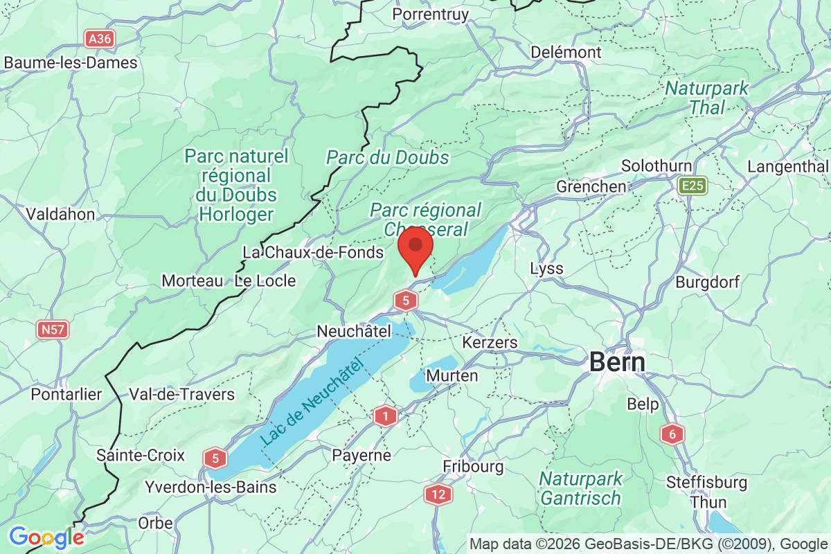 Carte de l'activité