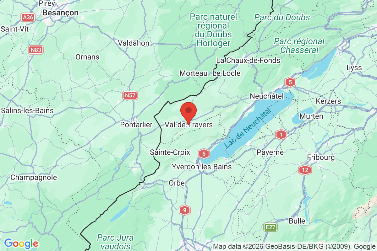 Carte de l'activité