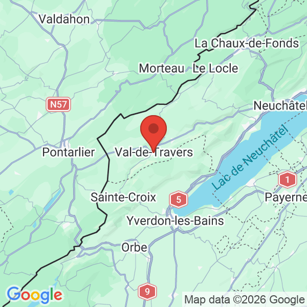 Carte de l'activité