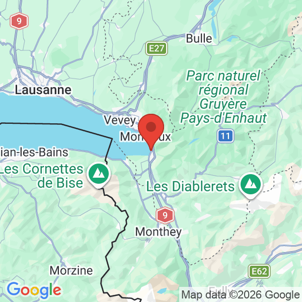 Carte de l'activité