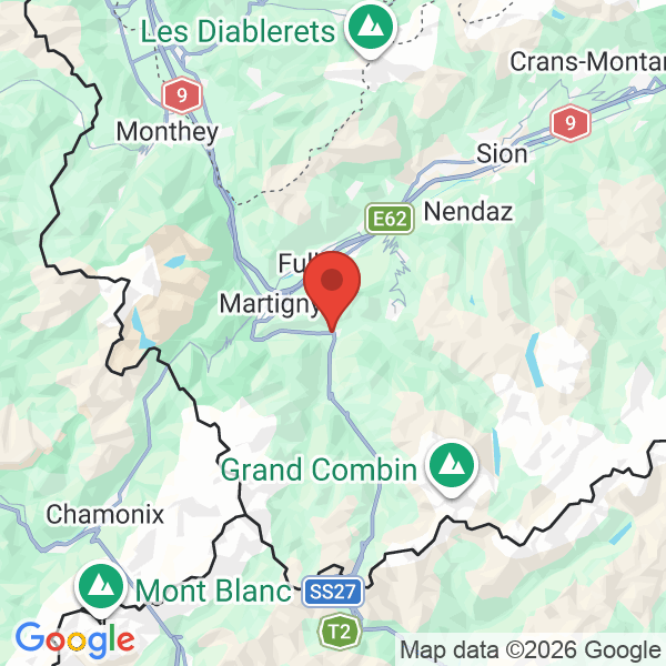 Carte de l'activité