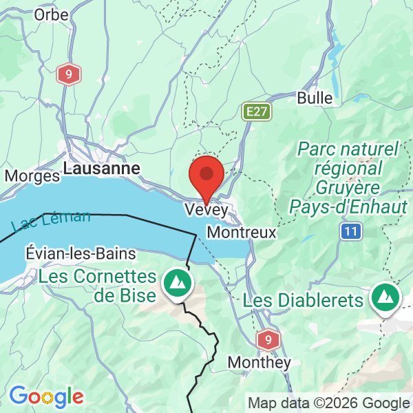Carte de l'activité