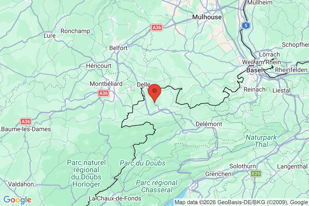 Carte de l'activité