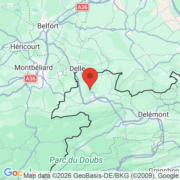 Carte de l'activité