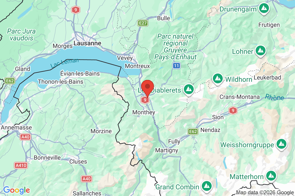 Carte de l'activité