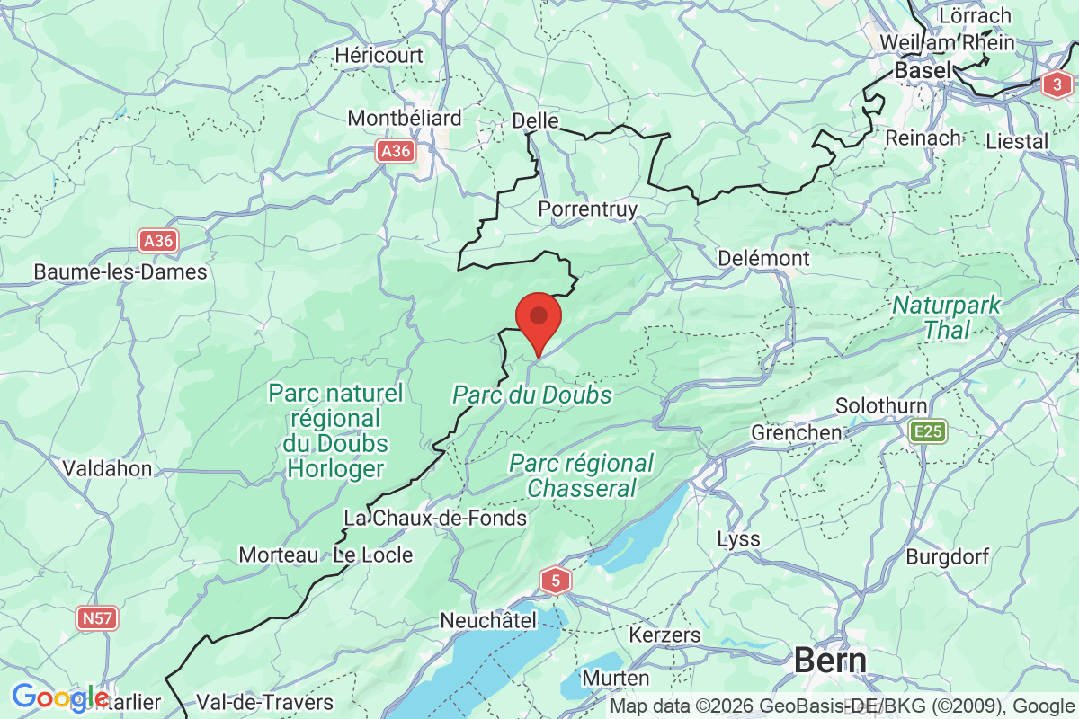 Carte de l'activité