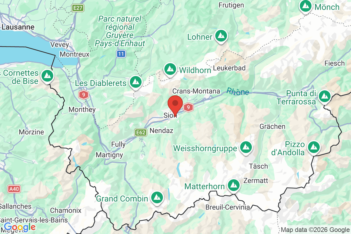 Carte de l'activité