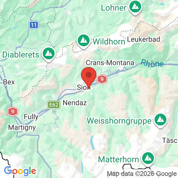Carte de l'activité