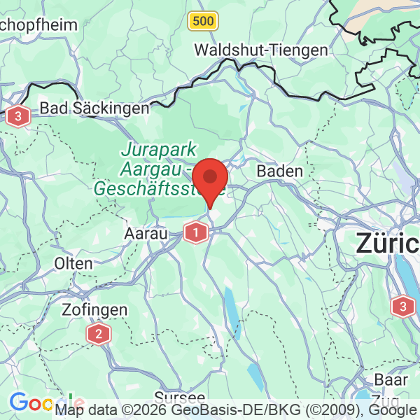 Carte de l'activité