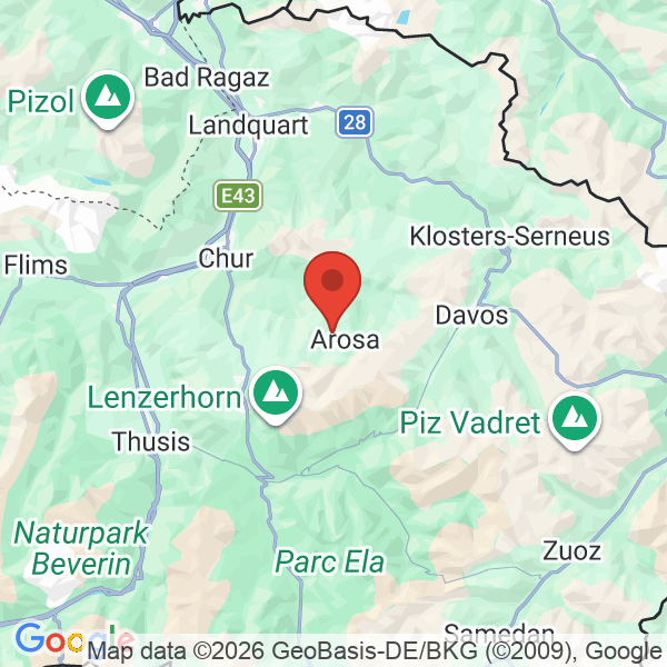 Carte de l'activité