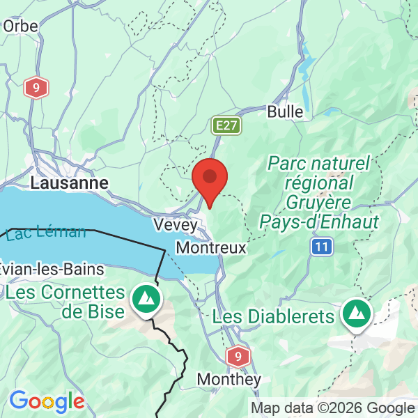 Carte de l'activité