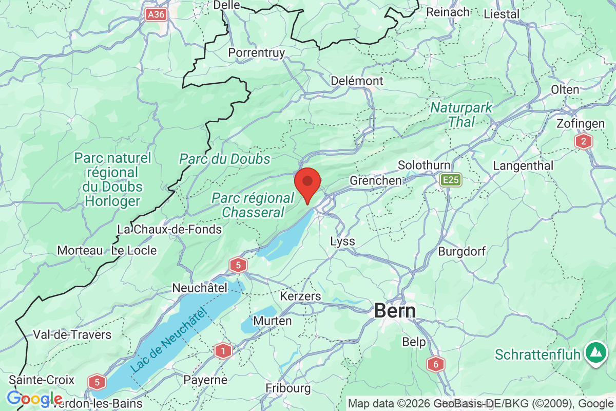 Carte de l'activité