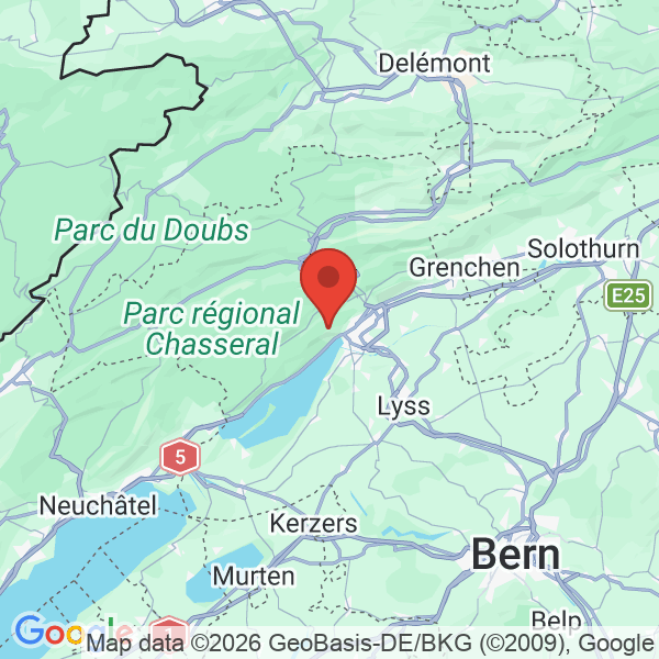 Carte de l'activité