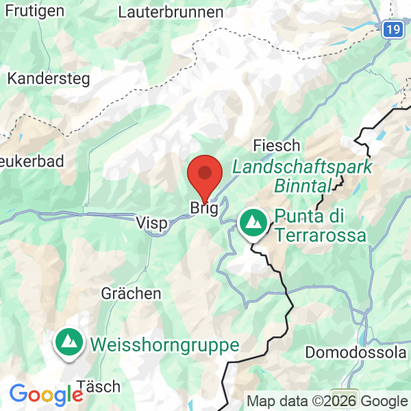 Carte de l'activité