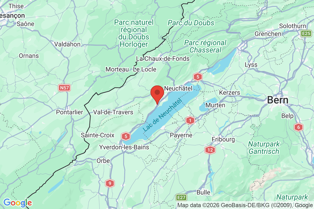 Carte de l'activité