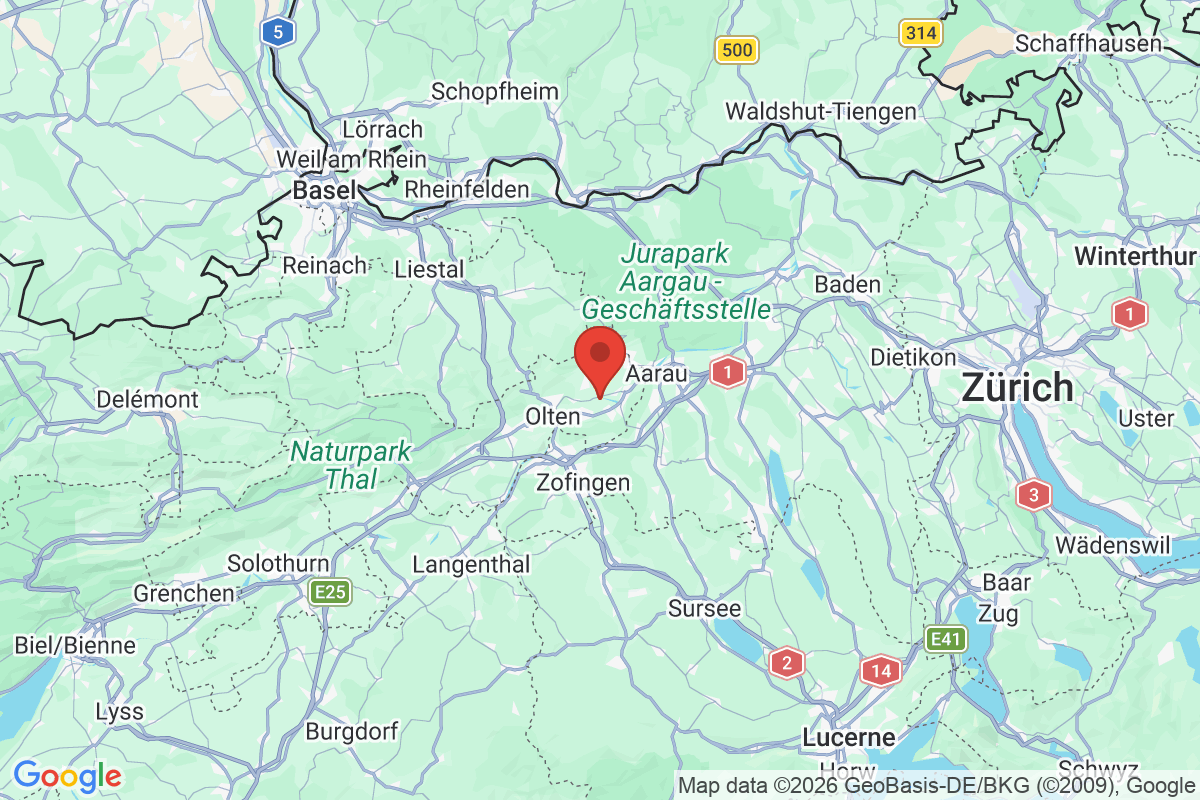 Carte de l'activité