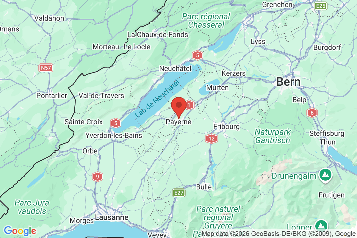 Carte de l'activité