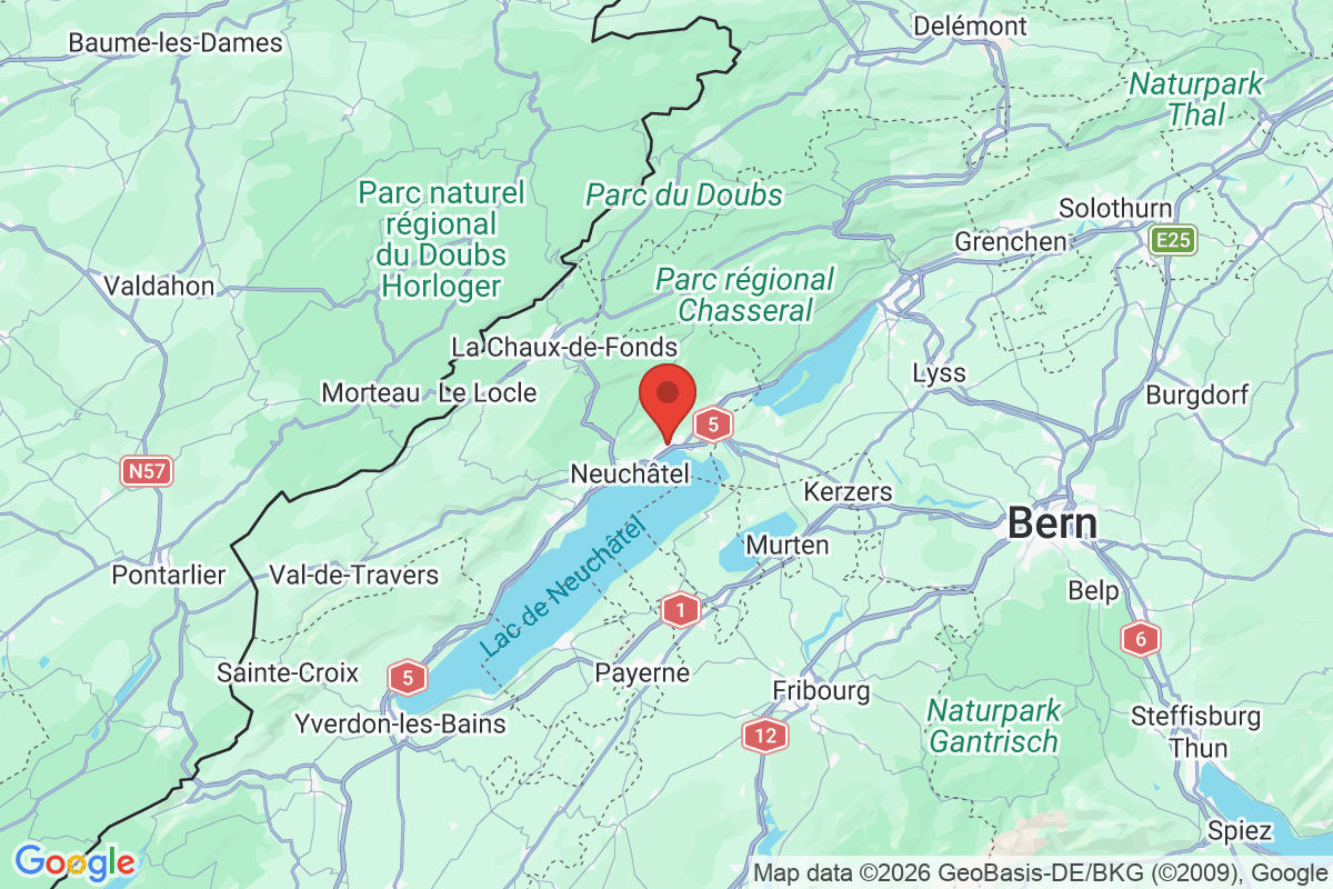 Carte de l'activité
