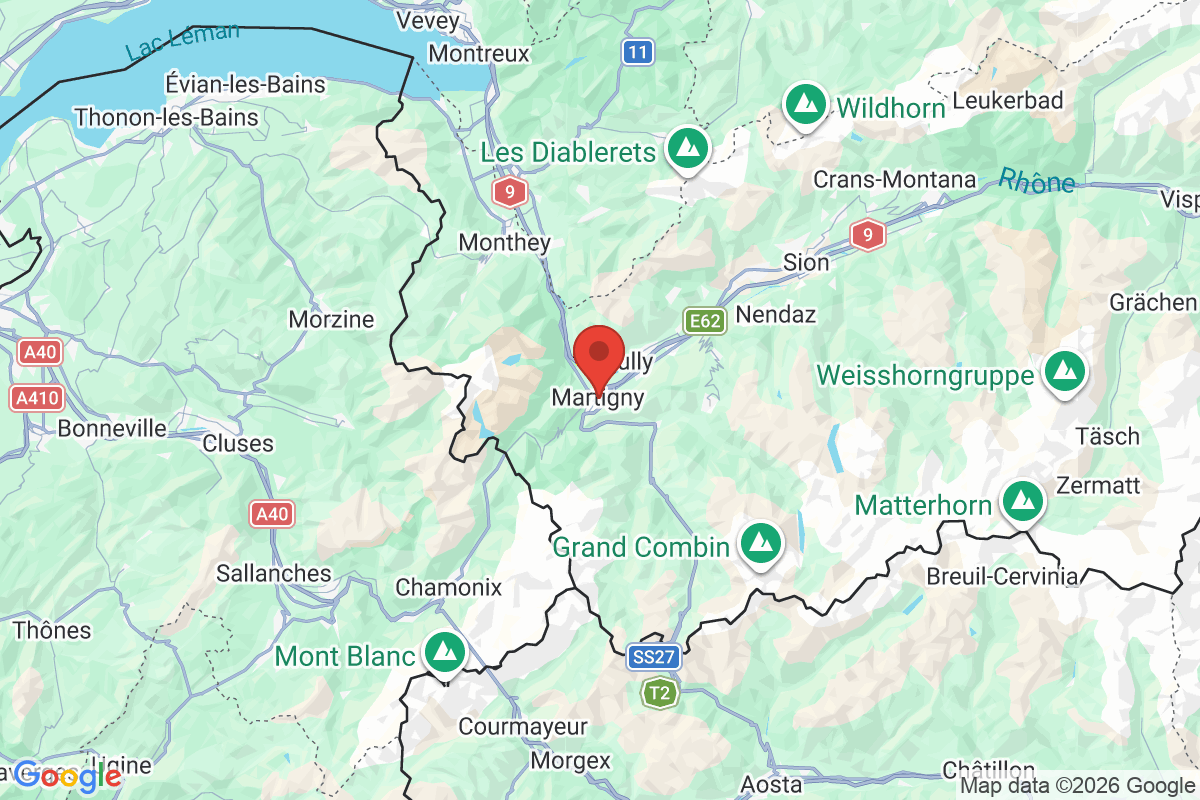 Carte de l'activité